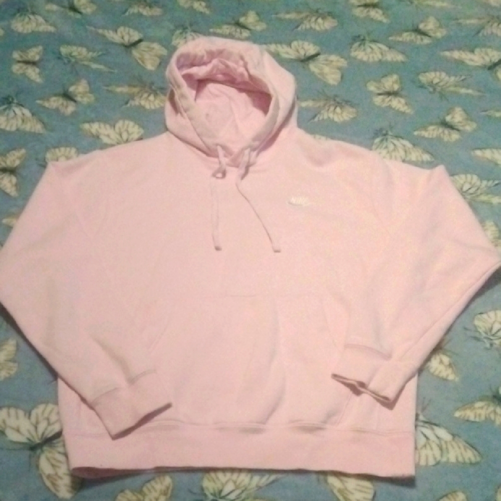 Women's Pink Hoodie Sweater